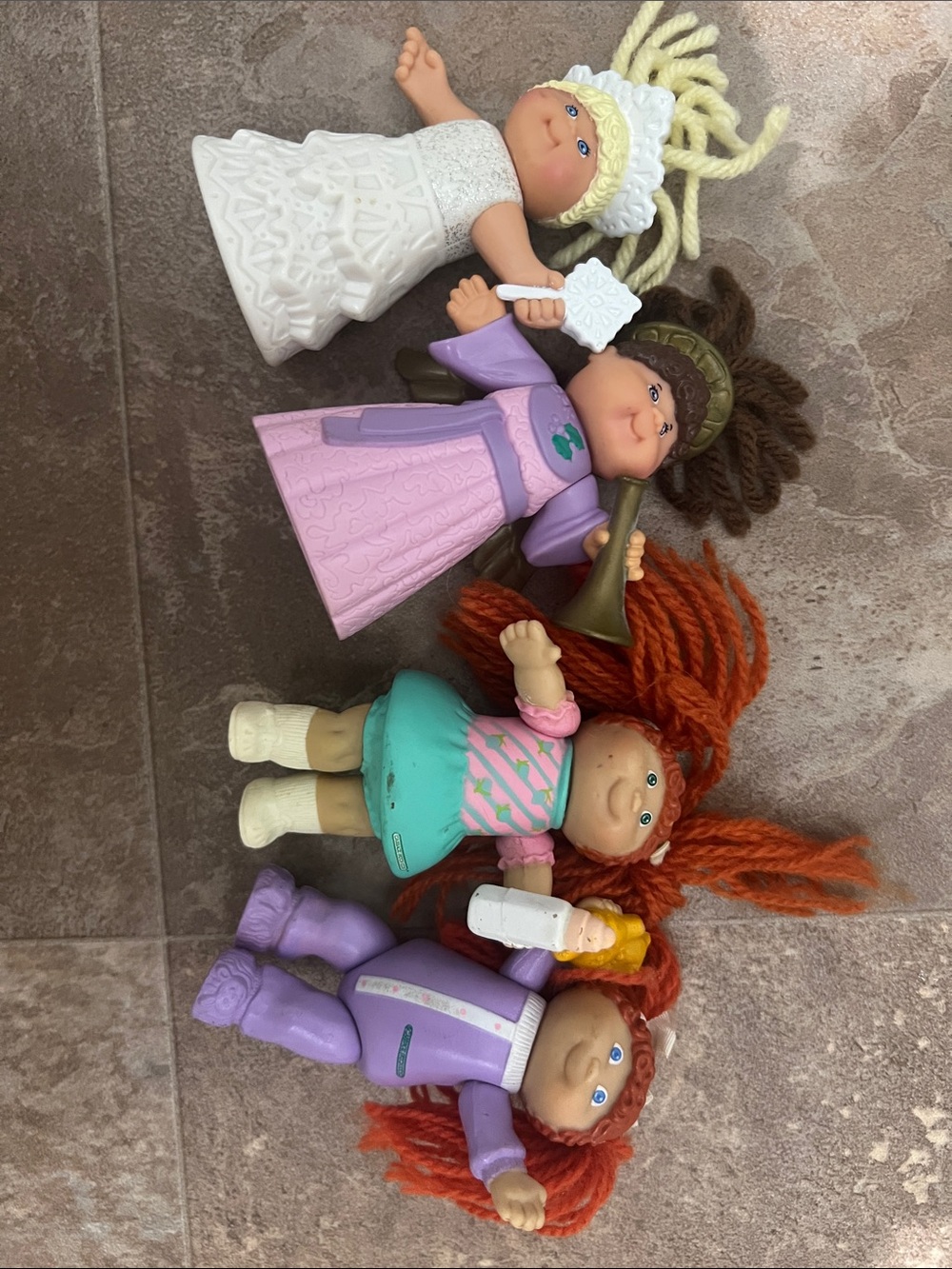 Girls' Doll Playset with Purple, White, Teal, and Orange Colors